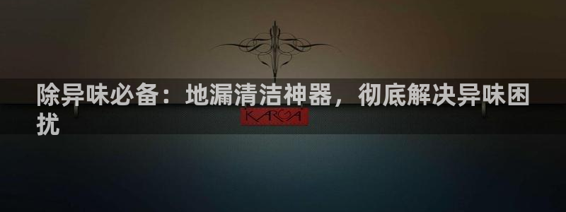 尊龙凯时防屏蔽网址：除异味必备：地漏清洁神器，彻底解决异